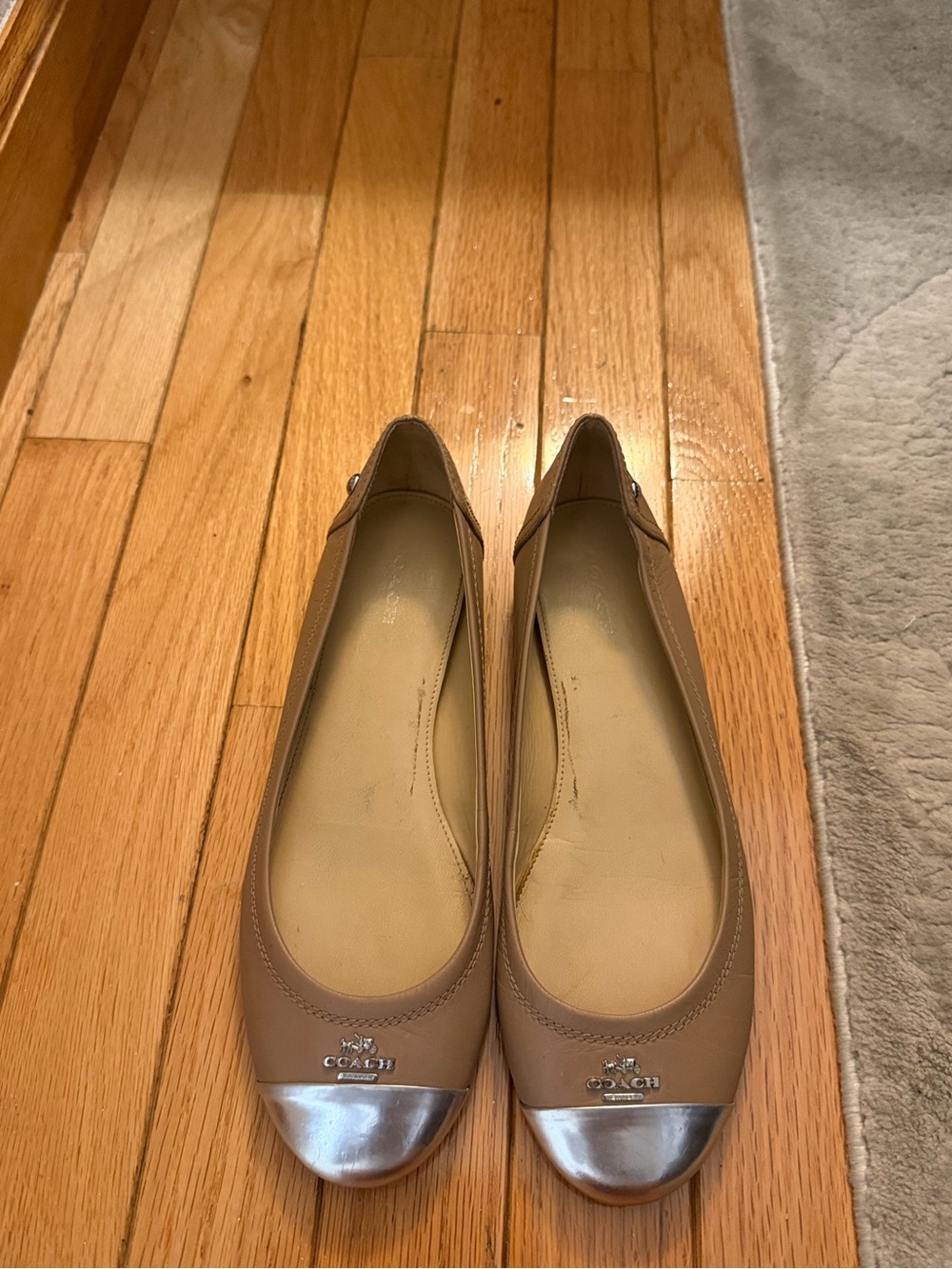 Coach vintage women’s ballet flats🎀